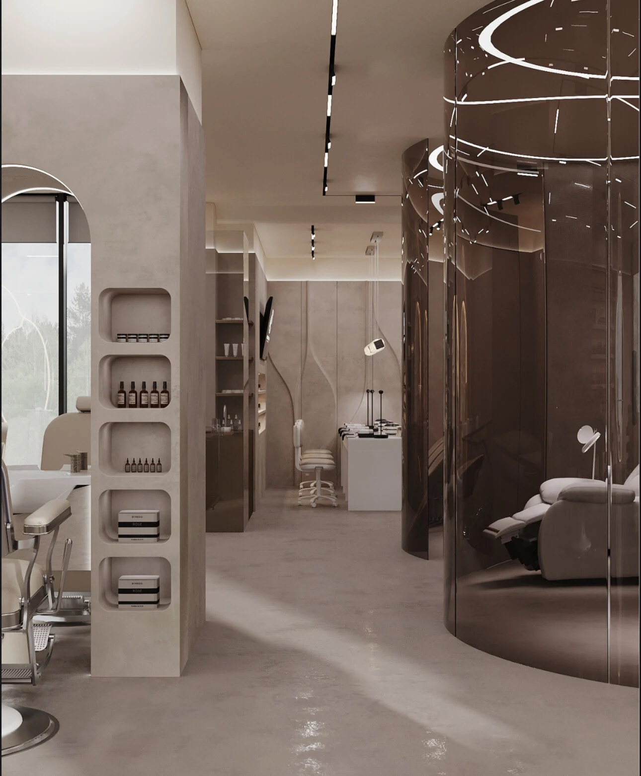 Визуализация интерьера из карточки Geneva Beauty & SPA